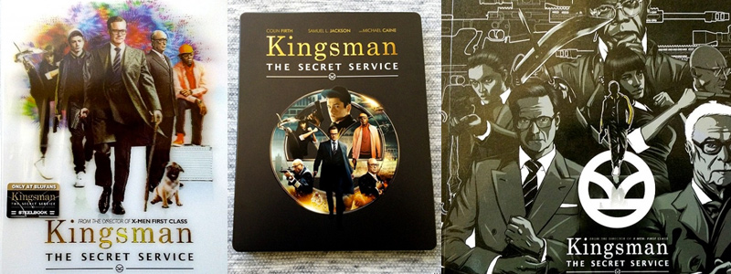 Kingsman: The Secret Service Steelbook Contents