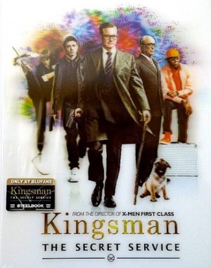 Kingsman: The Secret Service Steelbook Cover Front